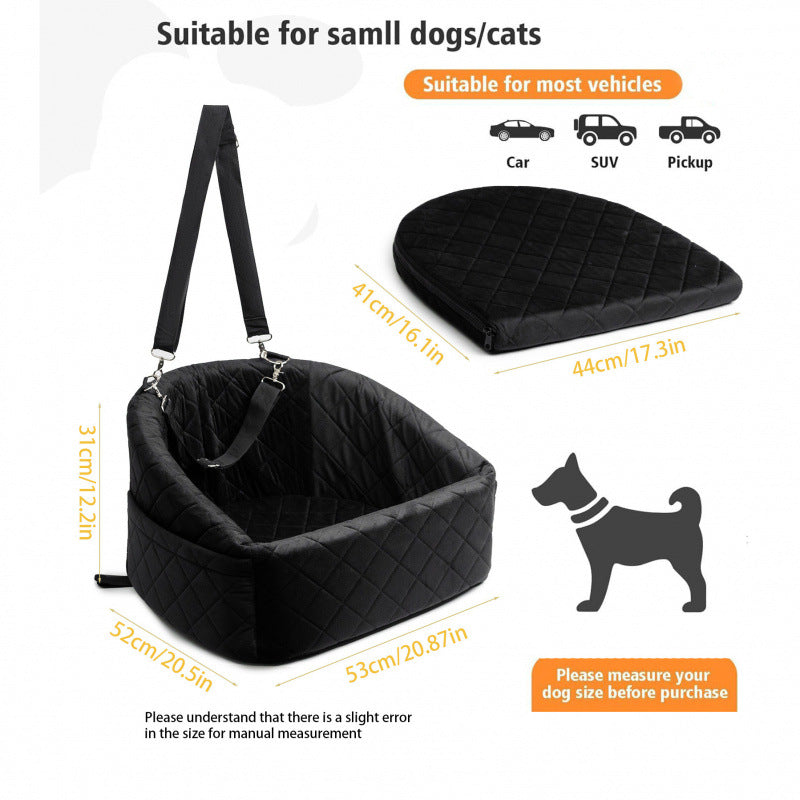 Secure transport box for pets Bowlift