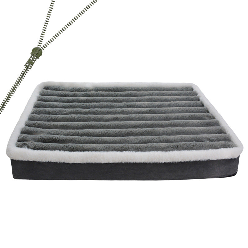 Ergonomic Supportive Pet Sleeping Mat Dog Bed