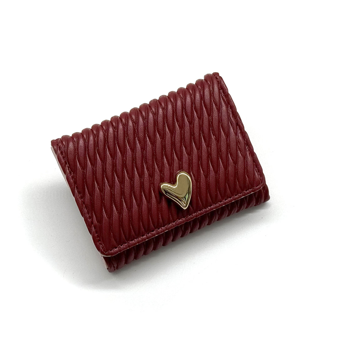 Textured Leather Wallet