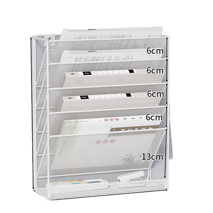 Mesh Document Organizer Rack Bowlift
