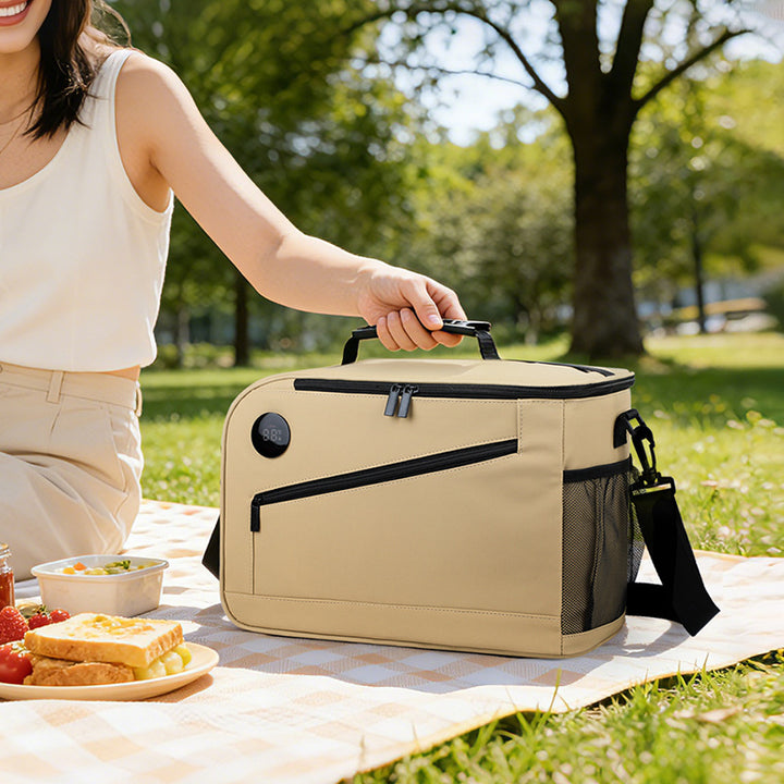 Multi-Compartment Insulated Lunch Cooler Bowlift