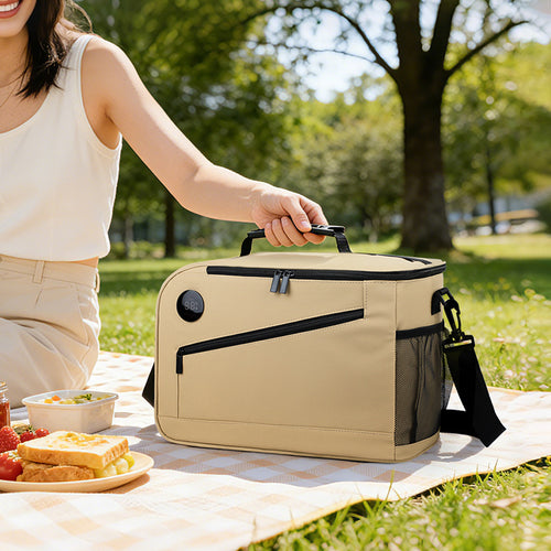 Multi-Compartment Insulated Lunch Cooler Bowlift