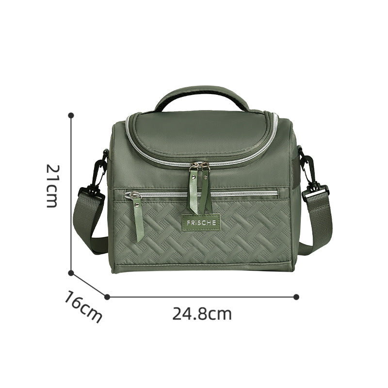 Insulated Multi-Pocket Cosmetic Organizer Bowlift