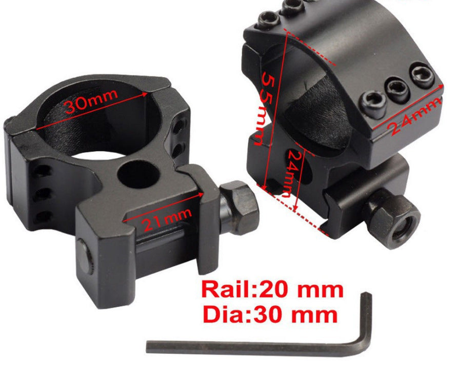Tactical Rail Mount Scope Bracket Bowlift