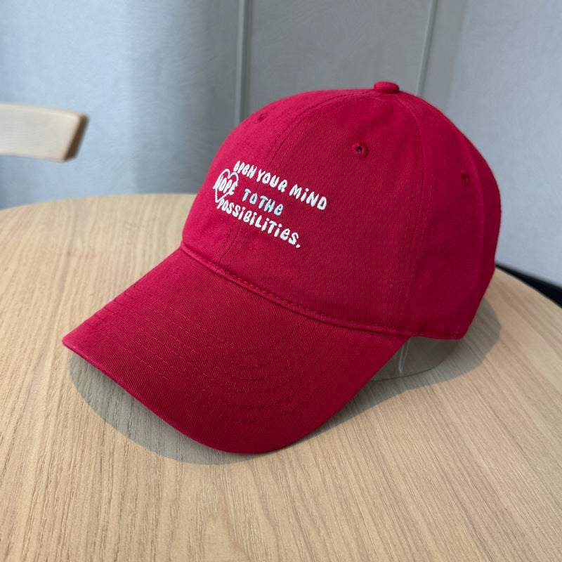 Women's Embroidered Inspirational Baseball Cap Bowlift