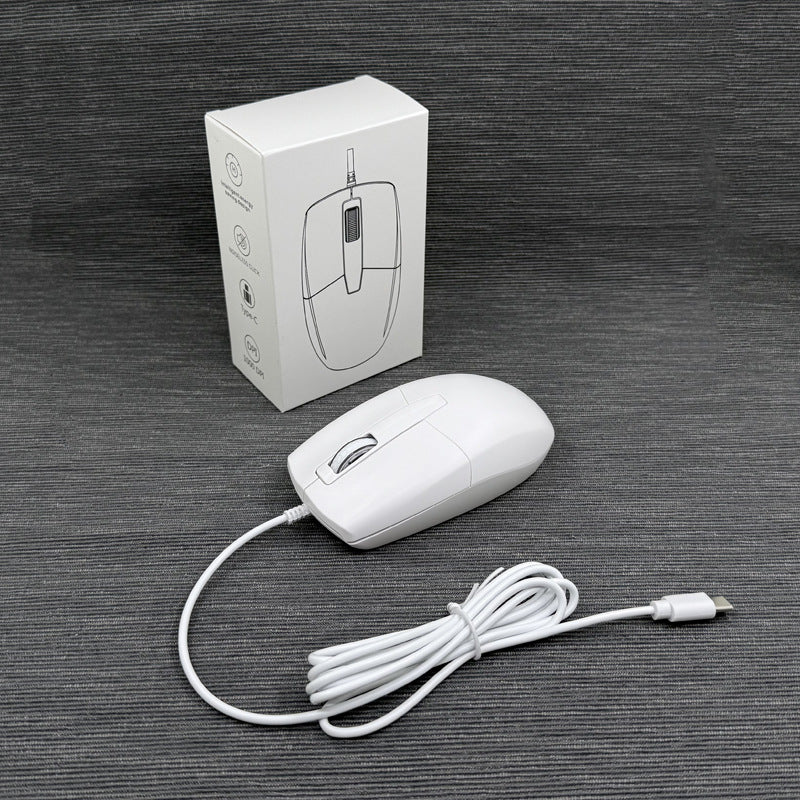 Ergonomic Cable Mouse Bowlift