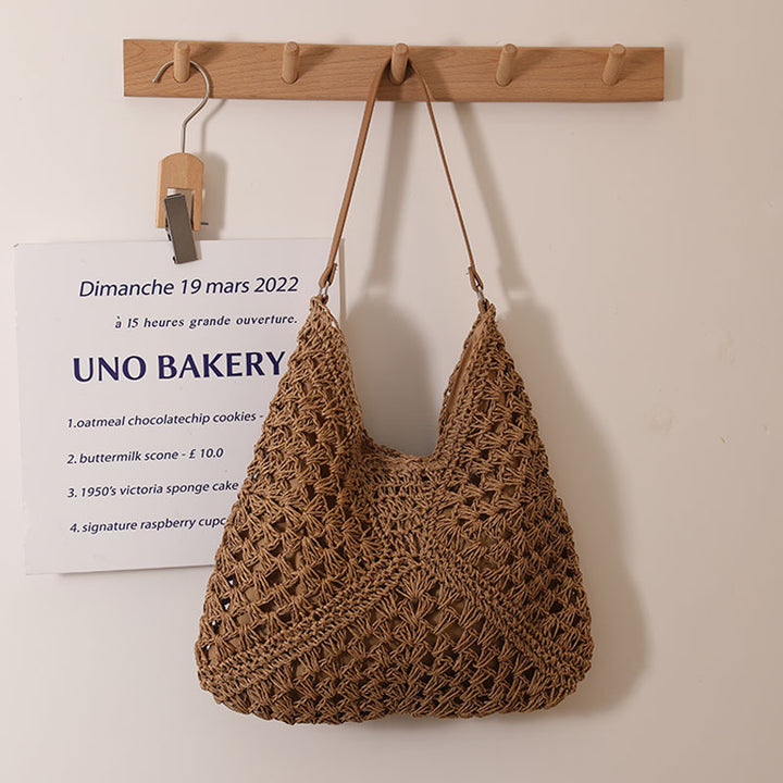 Crocheted Shoulder Bag Bowlift