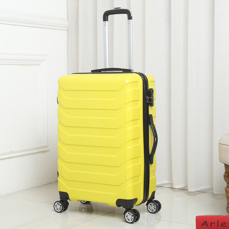 Unisex Lightweight Hard Shell Trolley Suitcase Bowlift