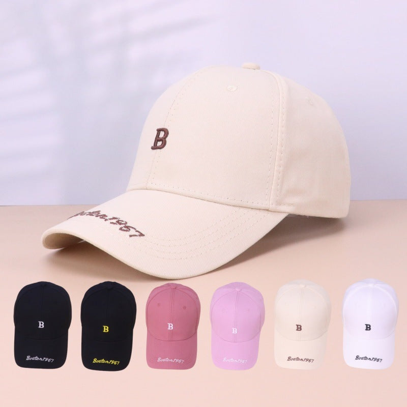 Women's Classic Embroidered Adjustable Baseball Cap Bowlift
