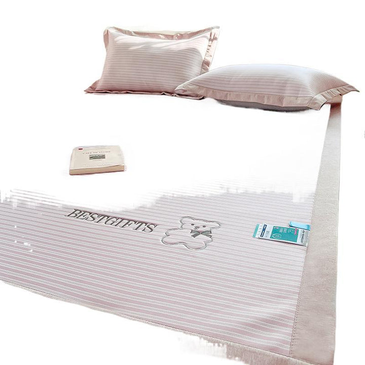 Striped Cotton Bedspread