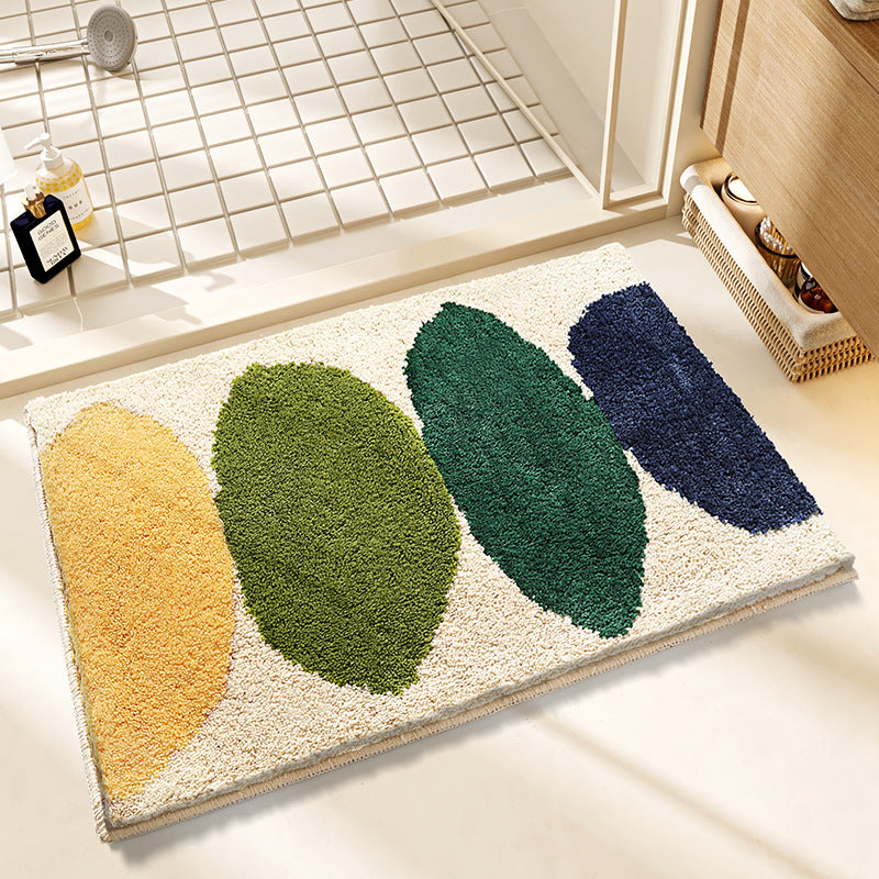 Floral Bath Mat Bowlift