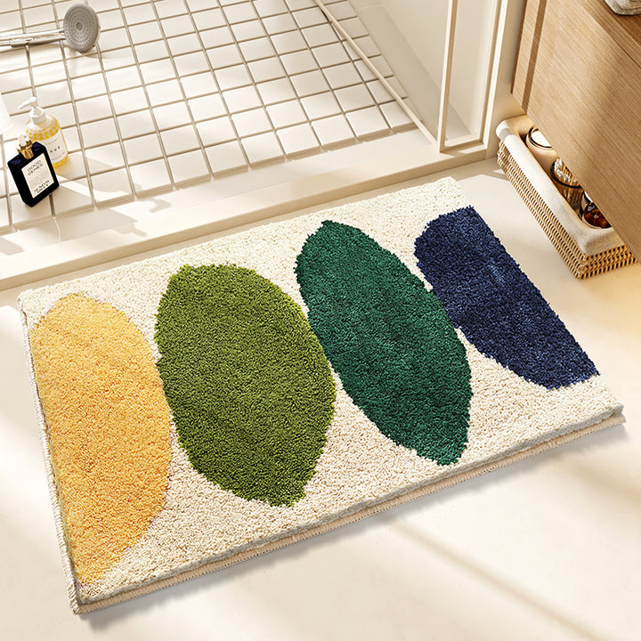 Floral Bath Mat Bowlift