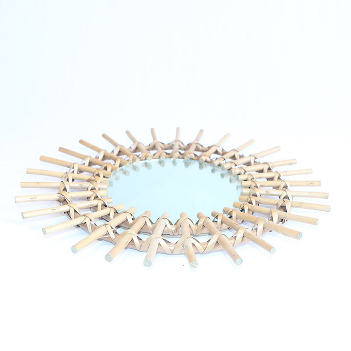 Sunburst Decorative Wall Mirror Bowlift