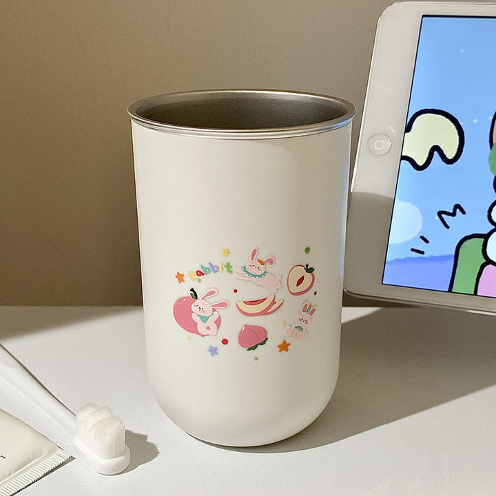 Stainless steel cup with funny animal design Bowlift