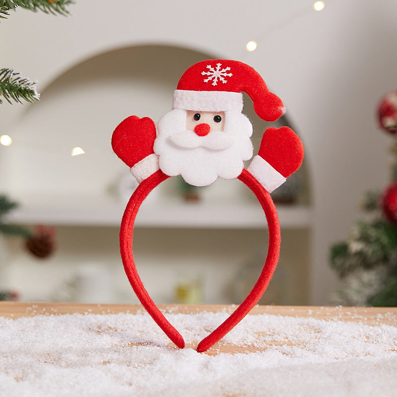 Festive Reindeer Headband Bowlift