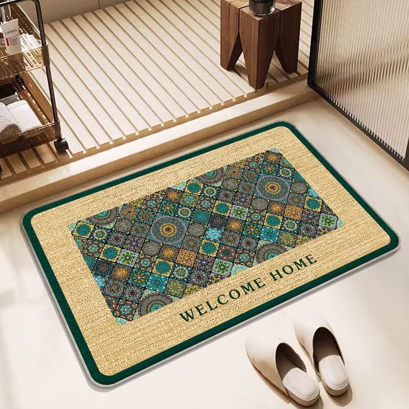 Butterfly-Inspired Decorative Bath Mat Bowlift