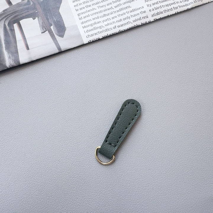 Stylish Leather Keychain Tab Bowlift