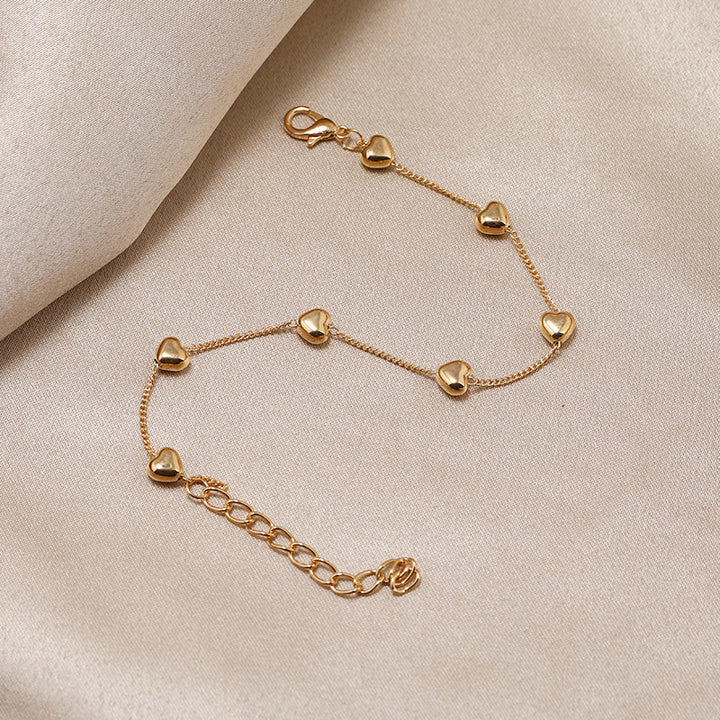 Heart Charm Bracelet Bowlift