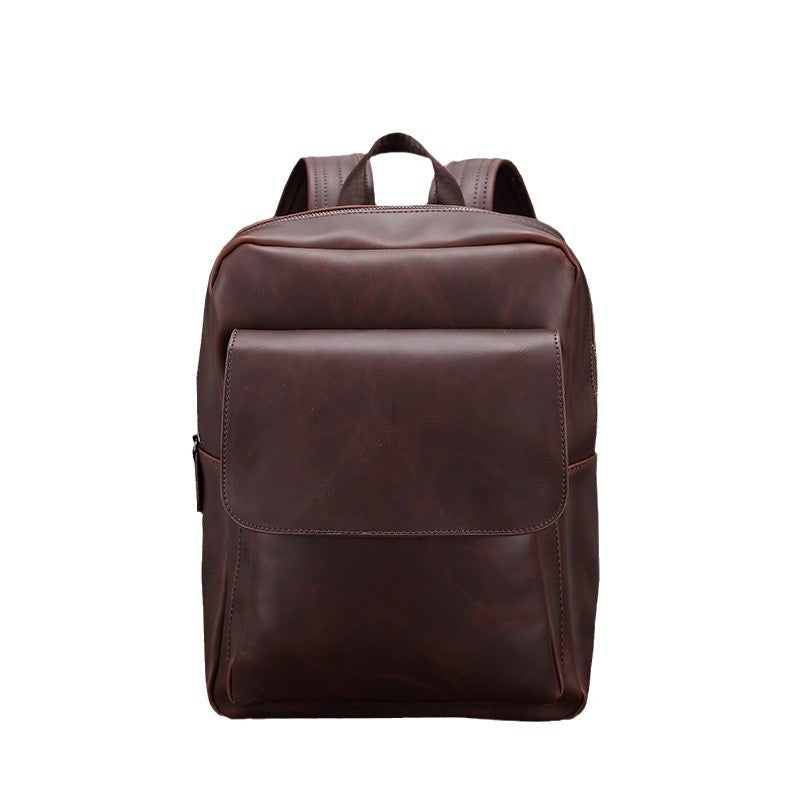 Elegant Backpack Made of High-Quality Faux Leather with Multifunctional Compartments Bowlift