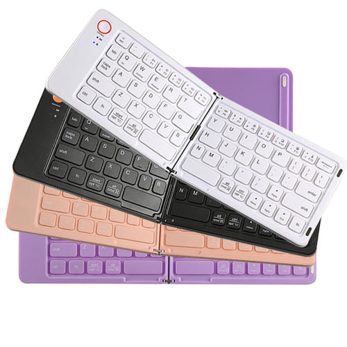 Foldable Bluetooth Travel Keyboard Bowlift