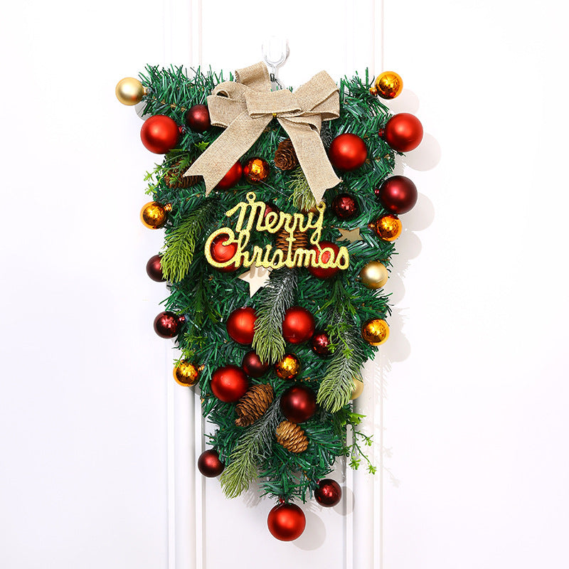 Festive Christmas Wreath Decoration Bowlift