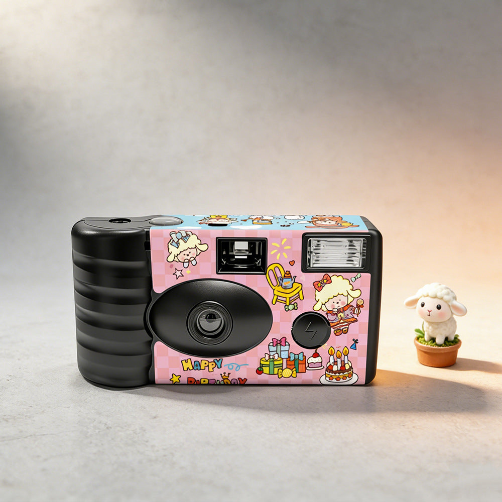 Whimsical Themed Disposable Camera Bowlift