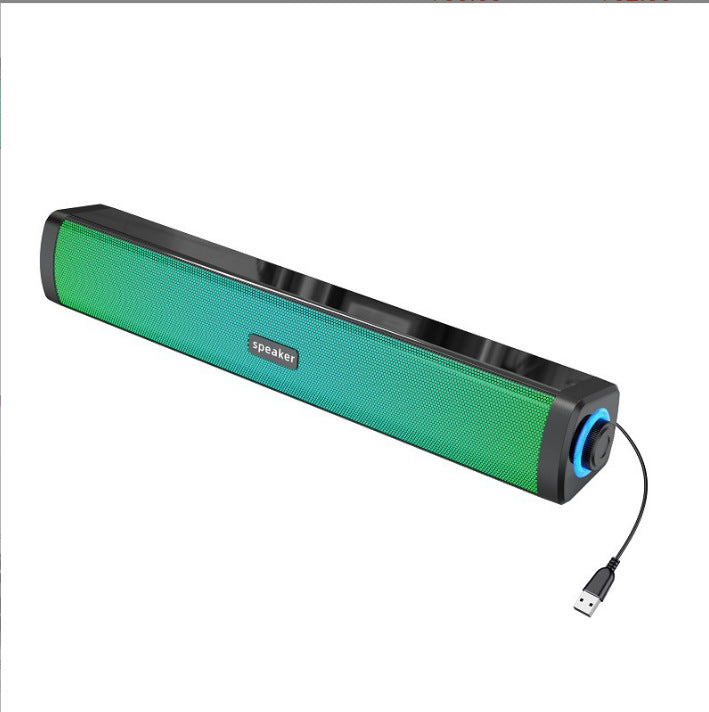 Compact Multimedia Sound Bar Speaker with USB and AUX Connectivity Bowlift