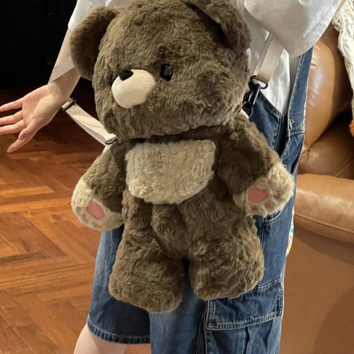 Plush Bear Backpack with Child-Friendly Design Bowlift