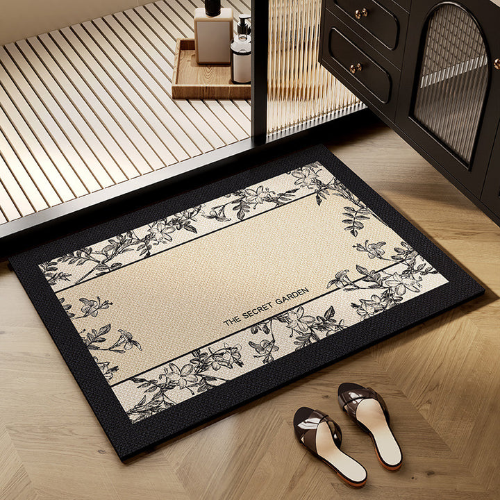 Stylish Textured Area Rug Bowlift