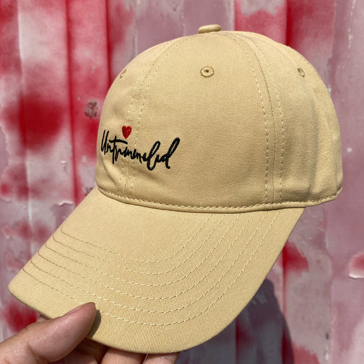 Women's Embroidered Adjustable Cap Bowlift