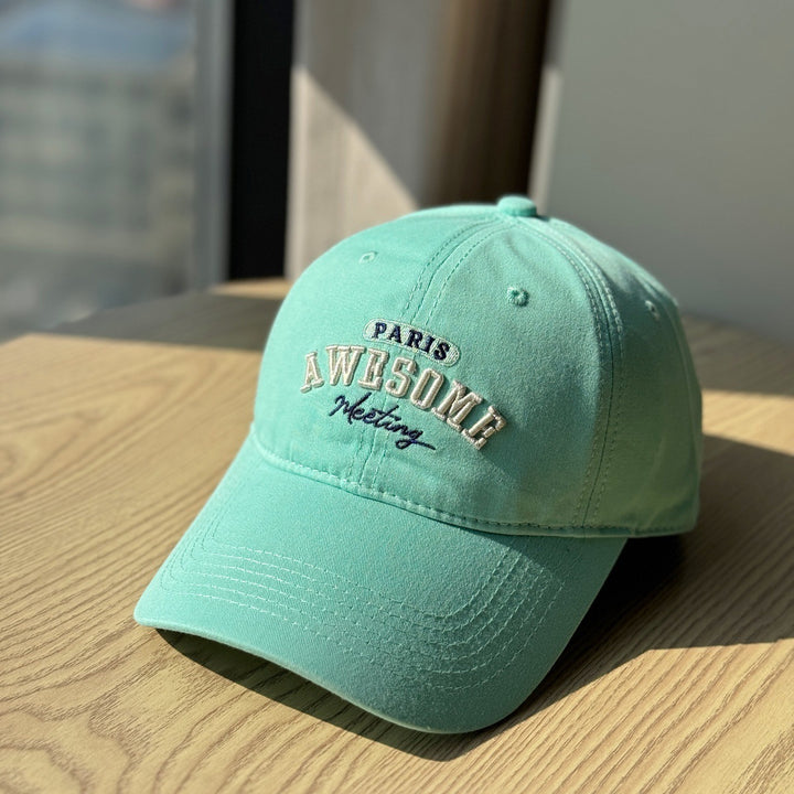 Women's Vintage-Inspired Adjustable Baseball Cap Bowlift