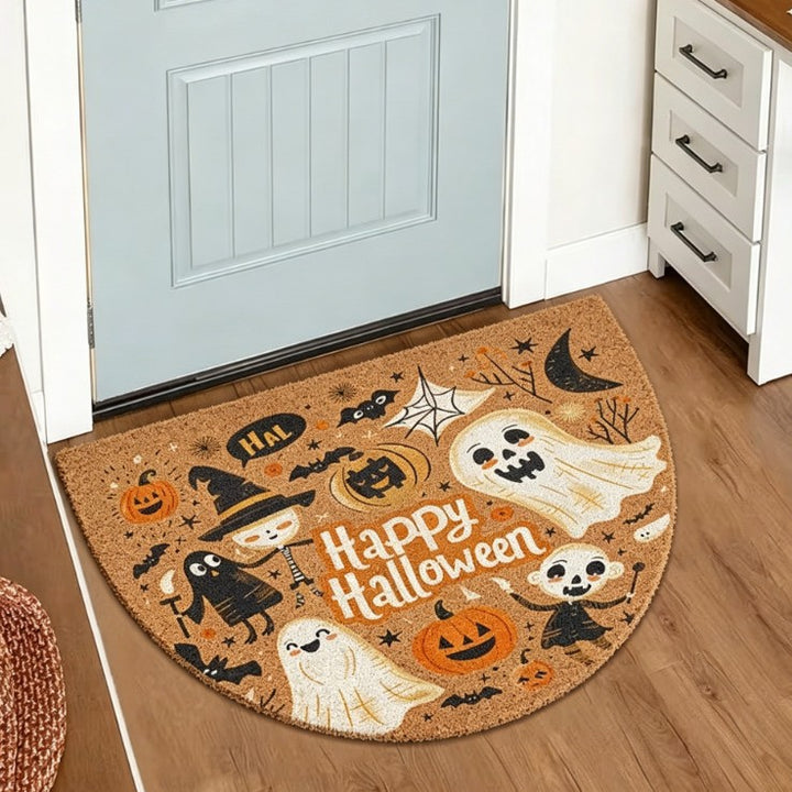 Playful Pet-Themed Decorative Doormat Bowlift