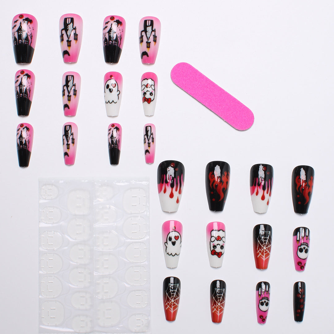 Creative Halloween Nail Art Set Bowlift
