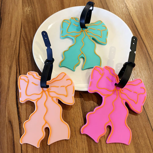 Silicone Bow-Shaped Luggage Tag Bowlift