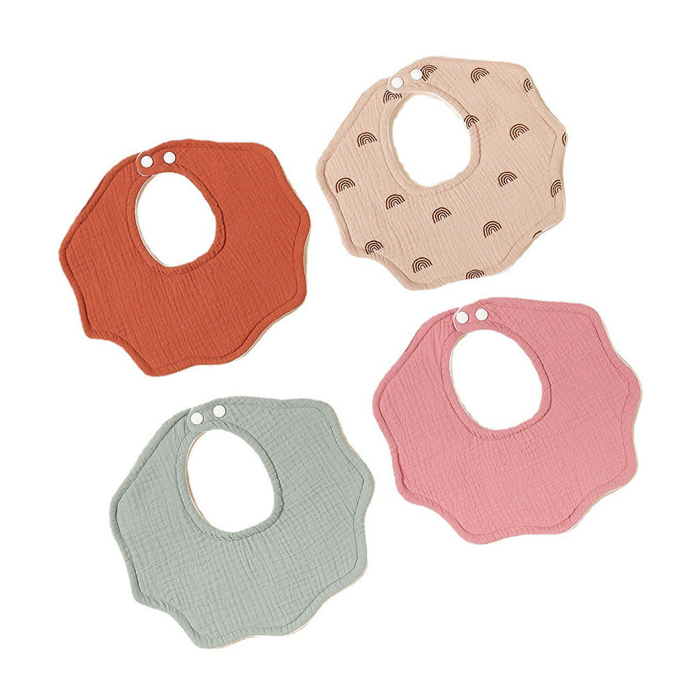 Soft Muslin Baby Feeding Bib Bowlift