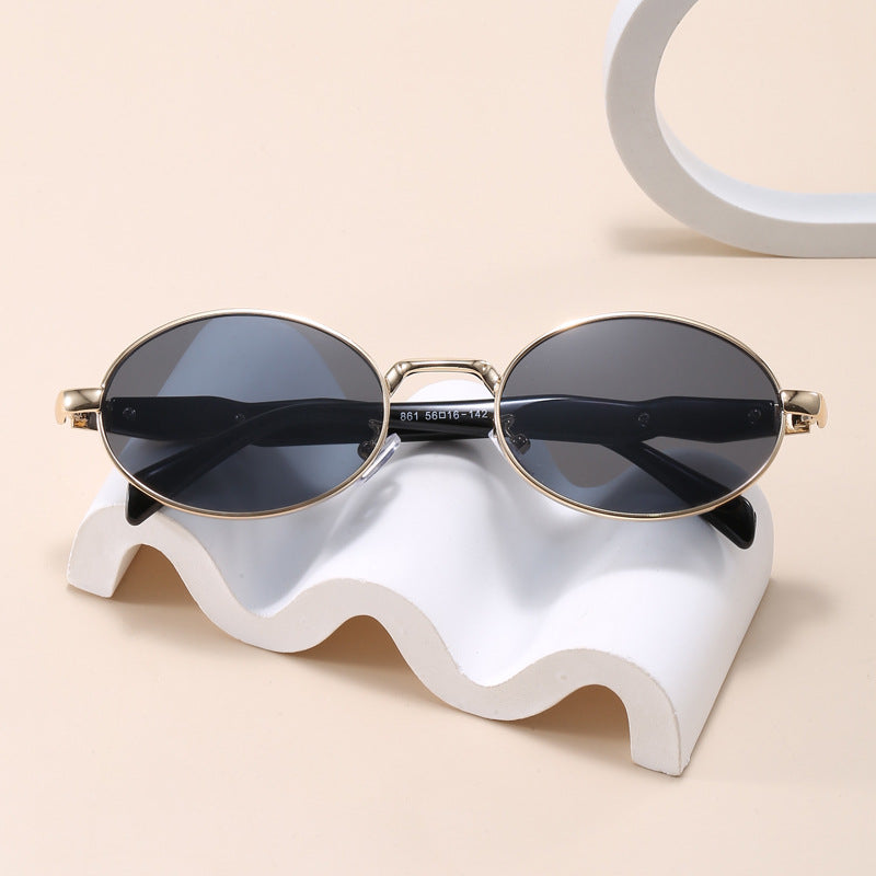 Fashionable Sunglasses In Elegant Oval Design Bowlift 1787127969