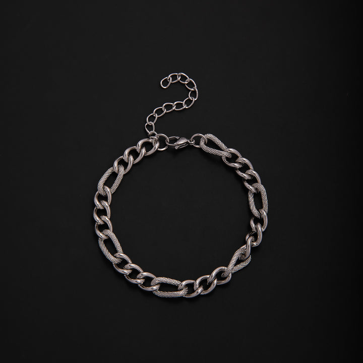 Elegant Geometric Link Bracelet Bowlift