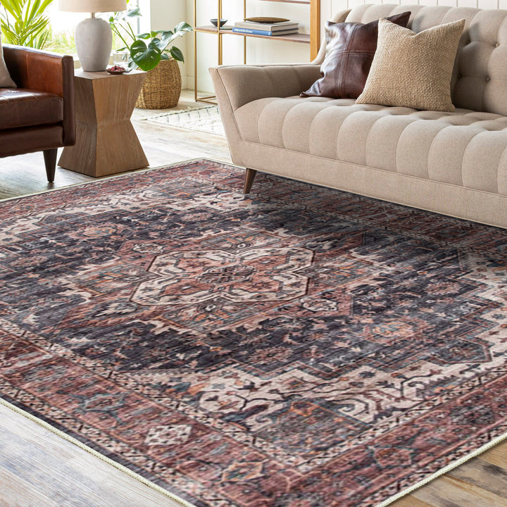 Decorative Area Rug Bowlift