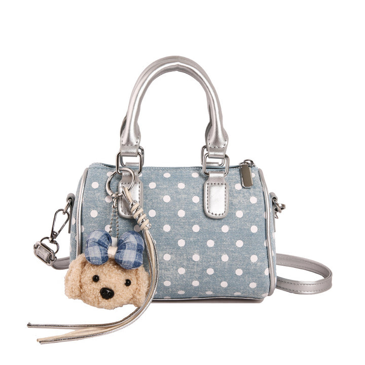 Playful Polka Dot Mini Handbag Bowlift