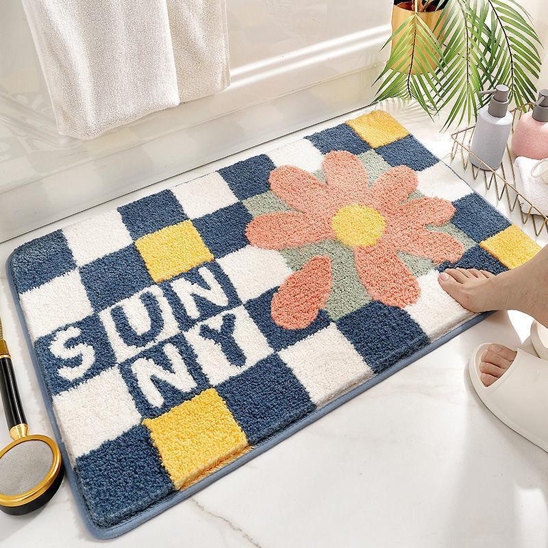 Playful Penguin-Themed Bath Mat Bowlift