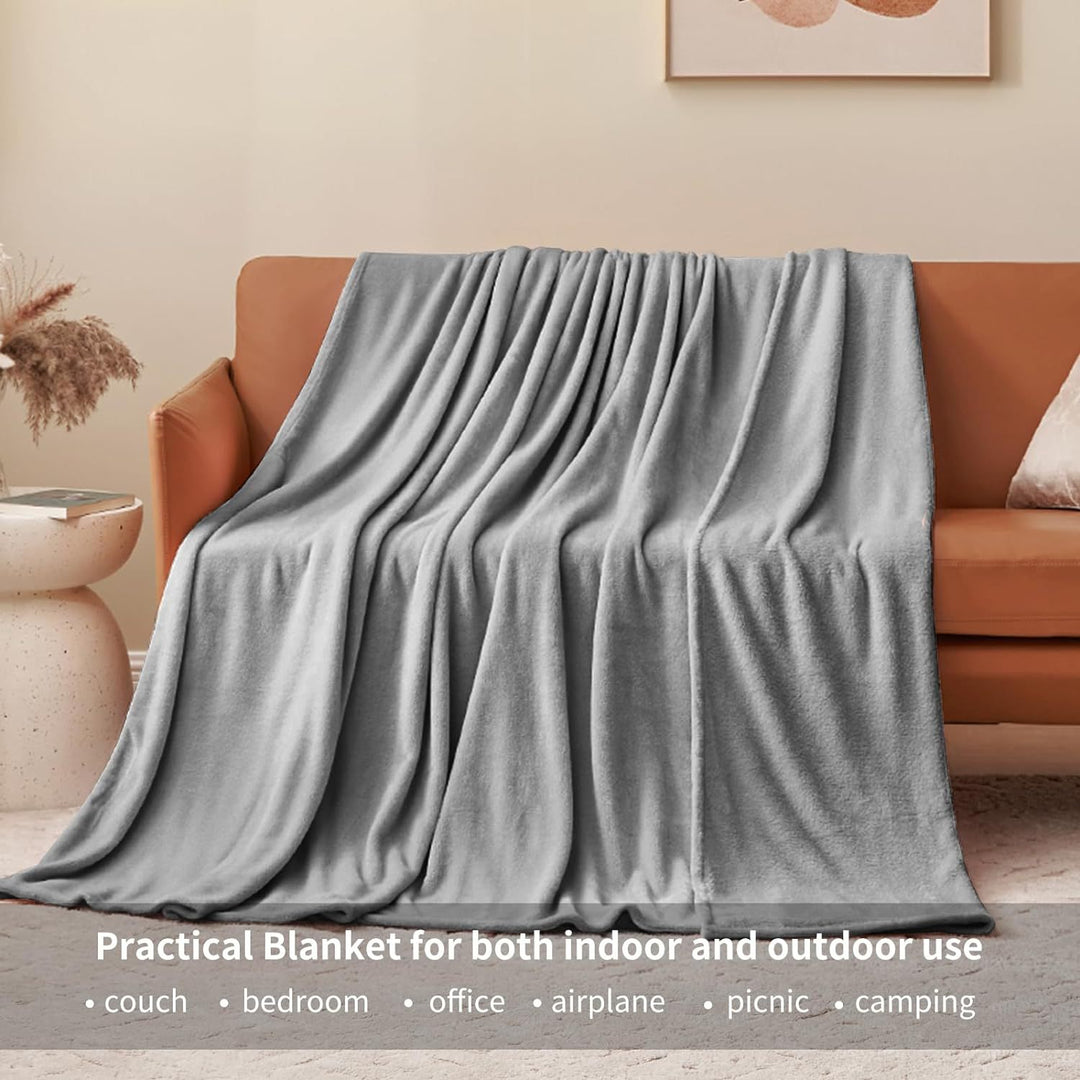 Cozy Plush Throw Blanket Bowlift