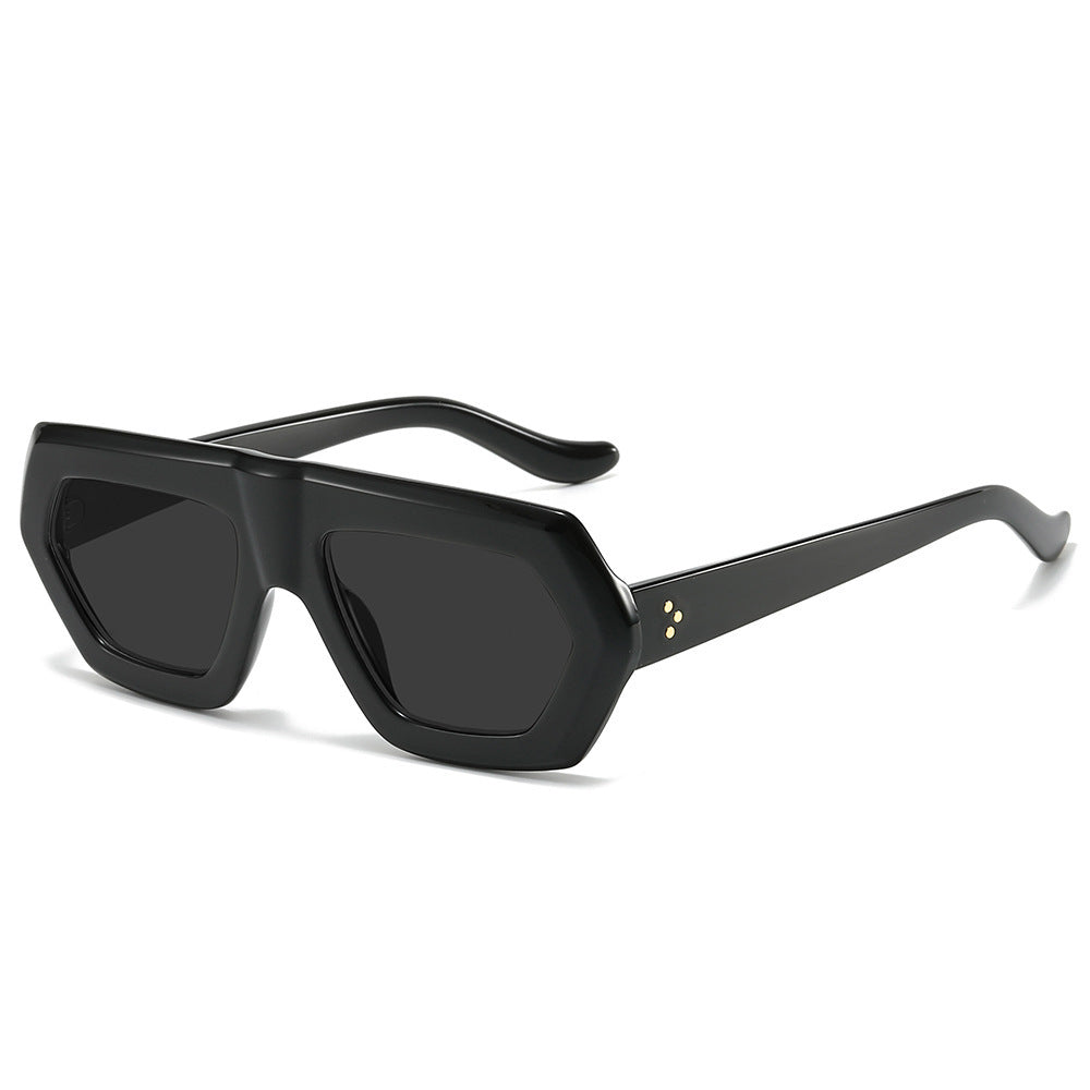 Women's fashionable optical glasses in extravagant hexagon design Bowlift