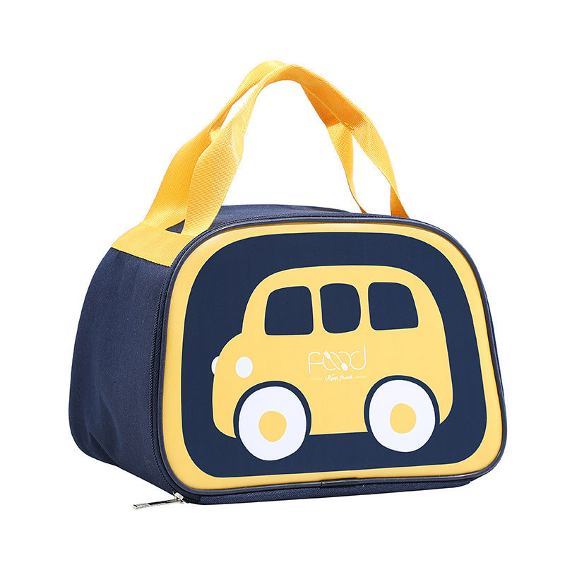 Insulated Lunch Box with Fun Vehicle Design