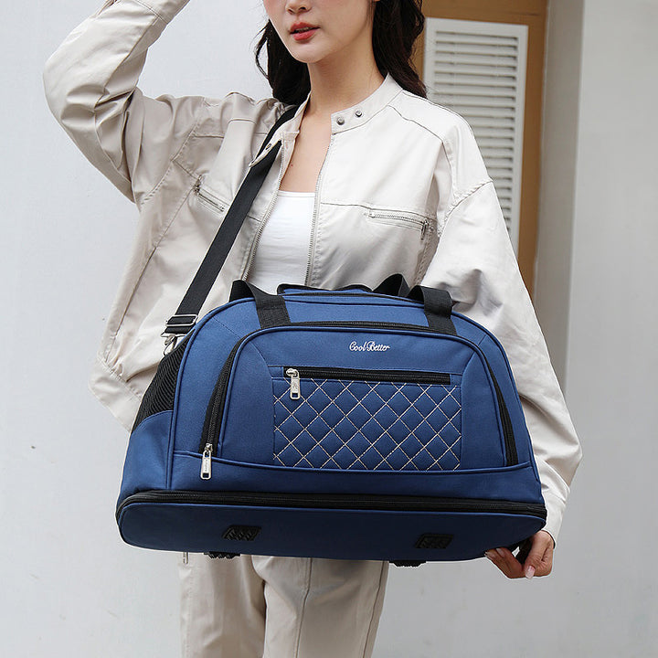 Large Capacity Multi-Functional Sports Duffel Bag Bowlift