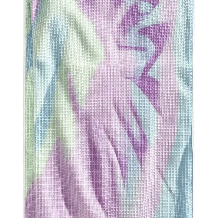 Multifunctional beach blanket with appealing tropical pattern Bowlift