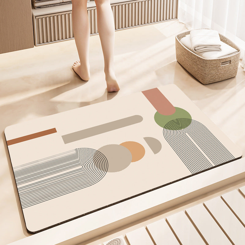 Artistic Bath Mat Bowlift