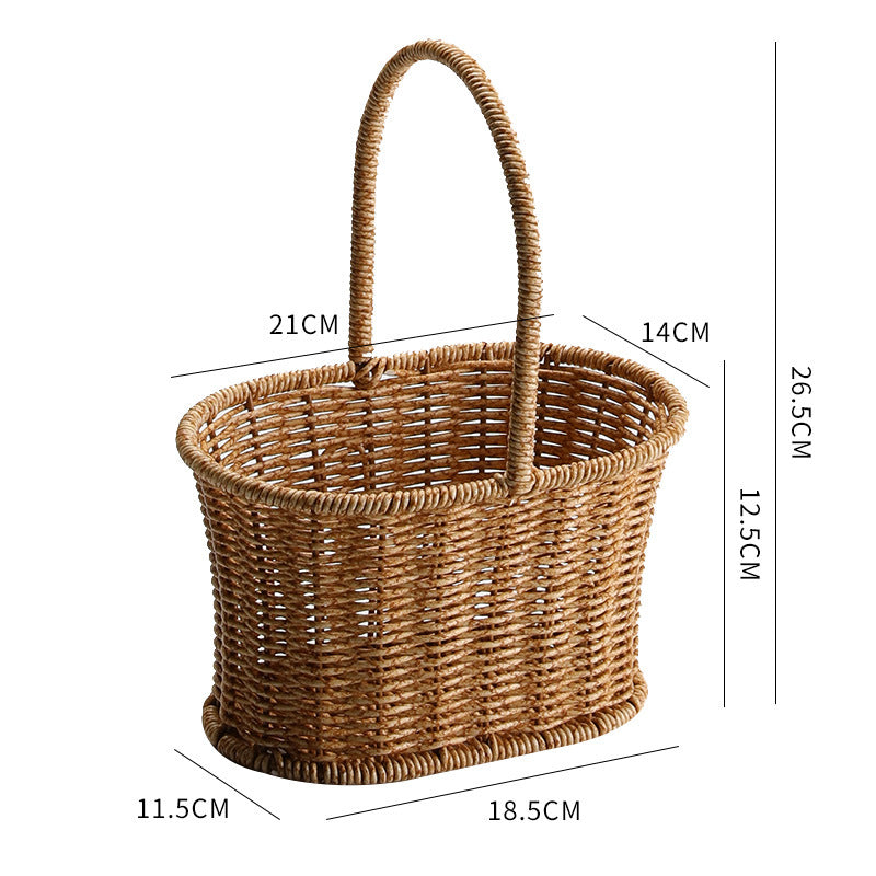 Unisex Handwoven Leisure Bag with Funny Design Bowlift