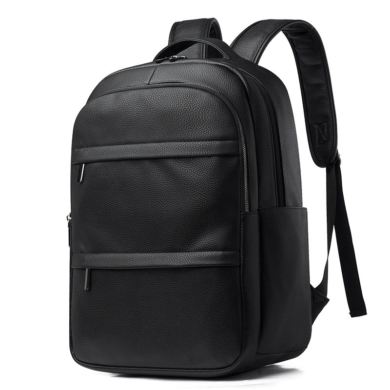 Premium Leather Business Backpack Bowlift