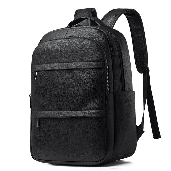 Premium Leather Business Backpack Bowlift