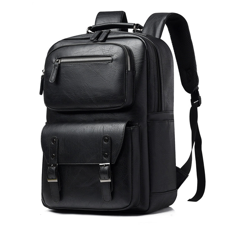 Premium Leather Organizer Backpack Bowlift